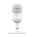 Razer Seiren V3 Mini - Weiß - Ultra kompaktes USB-Mikrofon mit Tap-to-Mute mit LED Kontrolle