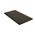Home Deluxe Akustikpaneel SONIC Smoked Oak - 240 x 40 cm I Akustikpaneel Akustikpaneele Akustik Paneele Wandverkleidung Wandpaneel Wandpaneele Akustikpanel Akustikpanele Lamellenverkleidung