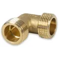 Messing Gewinde-Fitting 90° Winkel AG, schwere Ausführung (Ausführung: 1/2''AG)
