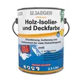 Jaeger 319 Kronen Holz-Isolier- und Deckfarbe Weiß - 5 Liter Seidenglänzend 1010-002008