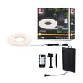 Paulmann Solar LED Strip 10m warmweiß Fernbedien. 1xAkku 18650 1500 mAh schwarz 71195