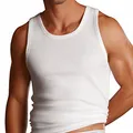 Jockey Herren, Modern Classic A-Shirt 2er-Pack, 18502728, Weiß / Weiß, M/5