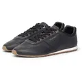 Tommy Hilfiger TH LORUN ICON Sneaker, Freizeitschuh, Halbschuh, Schnürschuh mit dezenten Ziernähten schwarz 44 EU