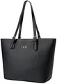 Vanessa & Melissa® Damen Shopper klassisch elegante Handtasche Henkeltasche Schwarz
