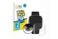 BROTECT Displayschutzfolie Fullscreen Schutzfolie für Fitbit Versa 2, 2 Stück, 2 Stück, Displayschutz Folie Fullcover Klar Transparent