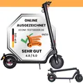 Scoot One Elektroscooter E 7 - herausnehmbarer Akku - E Scooter mit Straßenzulassung - 20 km/h, in schwarz - Deutscher Service