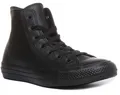 CONVERSE 135251 Ctas Hi Unisex Leder Hohe Turnschuhe Schwarz Größe EU 36-46