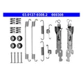 ATE 03.0137-9308.2 Zubehörsatz Bremsbacken für Smart Cabrio Fortwo Coupe 451