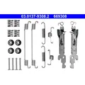 ORIGINAL® Ate Zubehörsatz, Bremsbacken Hinten für Smart FORTWO Coupe FORTWO