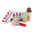 Melissa & Doug 14087 Eiscreme-SpielsetausHolz, Kunststoff, Lindgrün, Verschiedene Farben / Lindgrün, c1