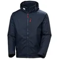 Helly Hansen Men's Crew Hooded Midlayer Jacket 2, Navy, M