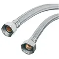 Flexibler Stahlgeflechtschlauch 3/8"x3/8", Länge 40 Cm