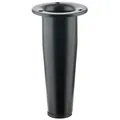SO-TECH® Möbelfuß FOX-TROT höhenverstellbar um max. 12 mm, (1-St), Höhe 150 mm schwarz matt schwarz 15 cm