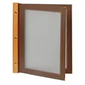 Securit Speisekarten-Mappe WOOD, DIN A4, braun