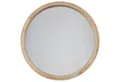Atmosphera Créateur d'intérieur Wandspiegel Runder Spiegel mit Holzrahmen, Ø 52 cm
