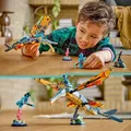 LEGO 75576 Avatar Skimwing Abenteuer, 2022 Filmset-Sammlerstück mit Tierfiguren für Jungen & Mädchen, Pandora Korallenriff, Tonowari und Jake Su... - Bunt