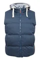 Blend BHJens BT Herren Weste Outdoor-Weste Dick gepaddete Weste mit Sweat-Kapuze Regular Fit Big&Tall, Größe:5XL, Farbe:Dress Blues (194024)