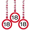 18. Geburtstag Verkehrsschild Rotorspiralen