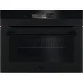 AEG KMK868000T Kompaktbackofen mit Mikrowelle Schwarz - Schwarz