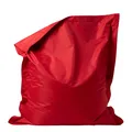 Bean Bag Bazaar Sitzsack Kinder, Rot, Outdoor Sitzsack mit Füllung, Wasserabweisender Stoff, 120cm x 100cm, Kinder Sessel für Draußen und Drinnen, Garten Sessel, Kinderzimmer, Spielzimmer, Garten