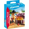 PLAYMOBIL 9358 Pirat mit Schatzkiste