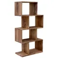 Bücherregal Rami 60x120x30 aus indischem Sheesham-Massivholz