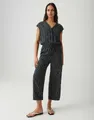 OPUS Jumpsuit MONELI SHADOW Wide mit abstrakten Printdesign
