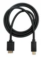 USB 3.1 Kabel 100 cm Typ C Stecker zu 3.0 Micro B Stecker Adapter in Schwarz
