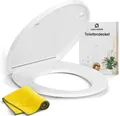 Lion Home WC Sitz aus Duroplast mit Absenkautomatik bis 150 kg, universell