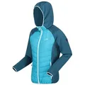 Regatta Andreson VIII Hybrid Softshelljacke Damen mit Kapuze, Farbe:White, Größe:40 - Weiß - 40