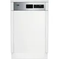 Beko BDSS25N20X Einbaugeschirrspüler 45cm, teilintegriert 7685203935 - Silber