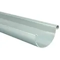 Marley - Dachrinne Nw 100 Mm, 2 M, Halbrund, Titan-zink Halbrunde Dachrinnen Verzinkt