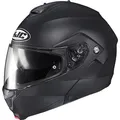 HJC C91N Solid Klapphelm M - Motorrad Helm mit Sonnenblende schwarz matt
