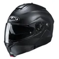 HJC C91N Solid Klapphelm (Schwarzmatt) Gr: M (57) Klapp Helm Schwarz