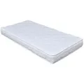 Babymatratze Kokos-Buchweizen, Baby-Delux, 9.00 cm hoch, Kokos Buchweizen Matratze 60x120 70x140 für Babybett Kinderbett weiß 70.00 cm x 140.00 cm x 9.00 cm