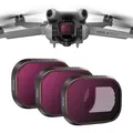 Für DJI Mini 4 Pro Drohne Kameralinse Objektiv Filterset ND16 / 64 / 256 Zubehör