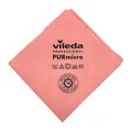 Microfasertuch Vileda PURmicro Active 38 x 35cm rot PUR beschichtet, leistungsstark & gute Flüssigkeitsaufnahme 174048 / 174047