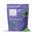 URVI® Neuro Gummies – L Theanin & Glycin mit Vitamin B1 & B6 für normale Nervenfunktion – Zuckerfrei, Glutenfrei – Grüner Tee & Apfel Geschmack – 30 Gummies*