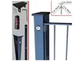 Fa-Bausysteme Doppelstabzaun Anthrazit 8-6-8 Leiste 830 mm 15 m