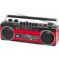Radiorekorder RR501 BT Rot - Schwarz/Rot