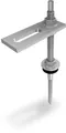 K2 Systems 2000121, Bolzen, Aluminium, Edelstahl, Beton, Faserplatte, Hex, M10, Teilgewinde