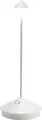 Pina Pro White LED-Tischleuchte, wiederaufladbar und dimmbar, kabellos, Safran, CCT 2200-2700-3000K, IP54, 12 Stunden Akkulaufzeit