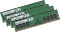 Samsung 32 Gb 4x 8 Gb Kit DDR4 2666 Mhz 288 Pin Ram Speicher M378A1K43CB2-CTD