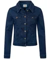 Rock Creek Damen Jeans Jacke Übergangs Jacke Denim Blouson Stretch Kurz Classic Jeansjacken Urban Stonewash D-401 Indigoblau XS