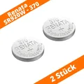 2 x Renata 370 SR920W SR69 LR920 40mAh Batterie Knopfzelle Uhrenbatterien 1,55V