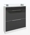 borchardt Möbel Schuhschrank Oliva Breite 89 cm, stehend, mit 2 Doppeltrommeln und 1 Schubkasten