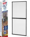 tesa Insect Stop Fliegengitter Alu FALT Tür anthrazit, 2,2m x 1,0m verstellbar