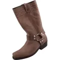 Dockers by Gerli Herren Damen Biker Boots 030140-006004 Braun Uni - Braun - 39