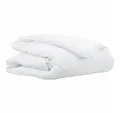 vidaXL Bett 2-in-1 Bettdecke Weiß 220 x 135 x 8 cm Polyester (1-tlg)