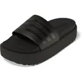 adidas Damen Adilette Platform Sandale (Größe 42, schwarz)